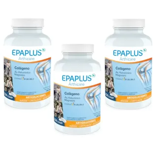 Epaplus Arthicare Colágeno + Ácido Hialurônico + Magnésio 3x224 Comprimidos