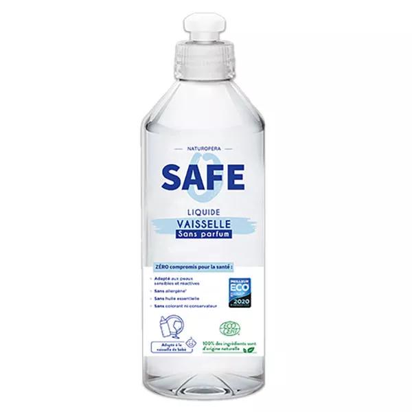 Safe Líquide Lava vajillas Sin Perfume 1L