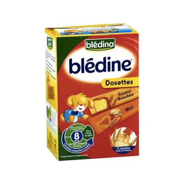 Blédina Bledine Briochee and honey 8 m + 12 pods