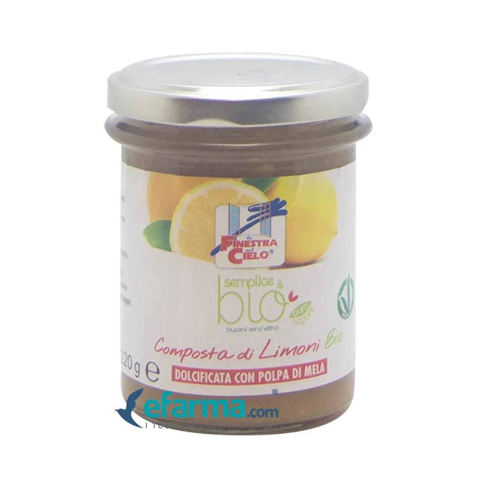 La Finestra sul Cielo Composta Limoni Bio 220 g