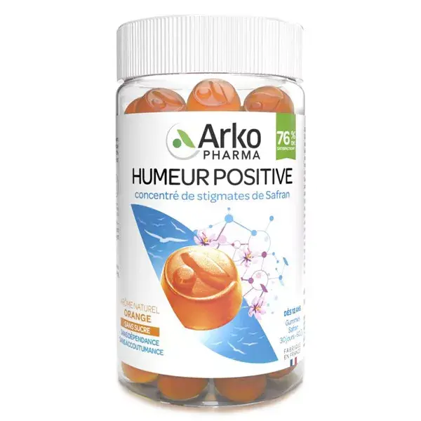 Arkopharma Phyto Gummies Positive Mood Saffron 60 Gummies