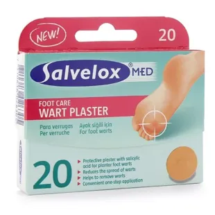 Salvelox warts 20 units for dressing