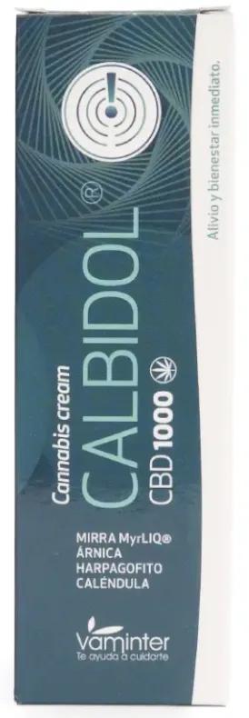 Crème au cannabis Vaminter Calbidol 1000 mg CBD 75 ml