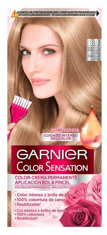 Garnier Color Sensation 8.1 Claro Ceniza - Atida