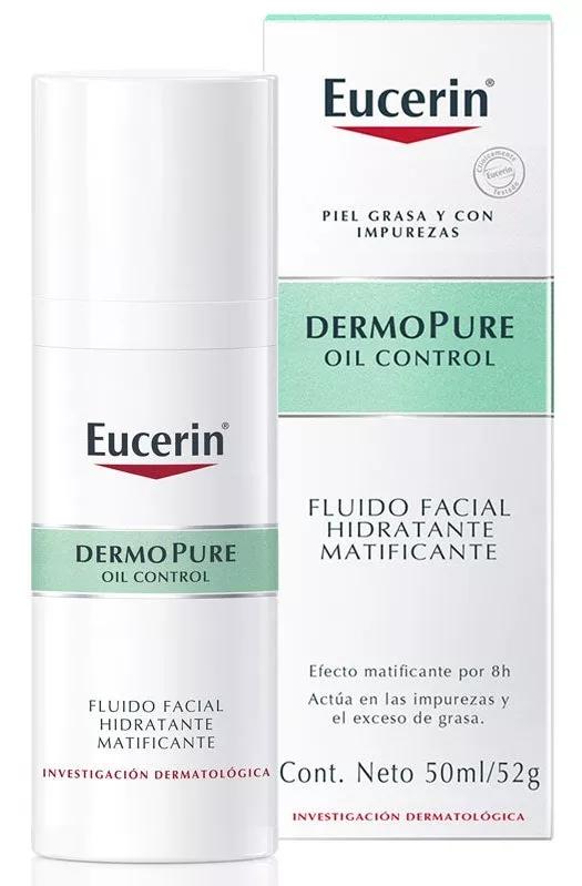 Eucerin DermoPure Fluido Hidratante Matificante 50 Ml - Atida