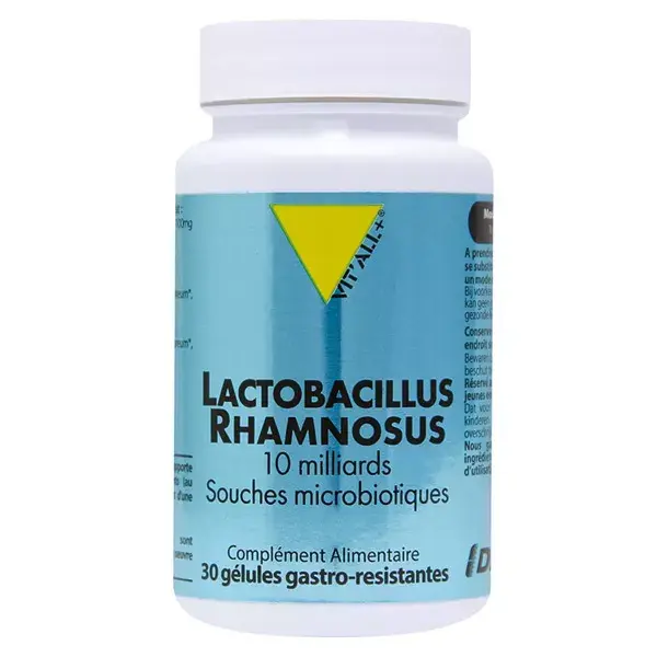 Vit'all+ Lactobacillus Rhamnosus 30 gélules gastro-résistantes