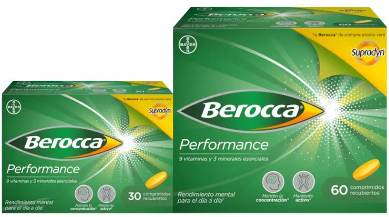 Berocca Performance Vitamine und Performance 60+30 Tabletten Sparformat