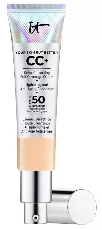 It Cosmetics Your Skin But Better CC+ Fond de Teint Crème SPF50+ Moyen Clair