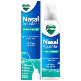 Vicks Nasal Aquamarine Medium Strength +3 Years 120 ml