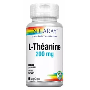 Solaray L Theanina 200mg 45 capsule vegetali