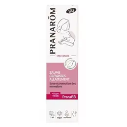 Pranarom PranaBB Baume Crevasses Allaitement Bio 15ml