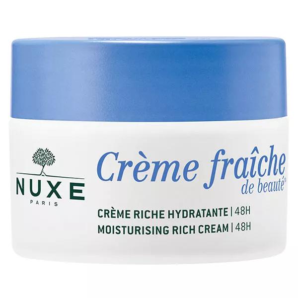 Nuxe Crema De Belleza Fresca Rica Hidratante 48h 50ml