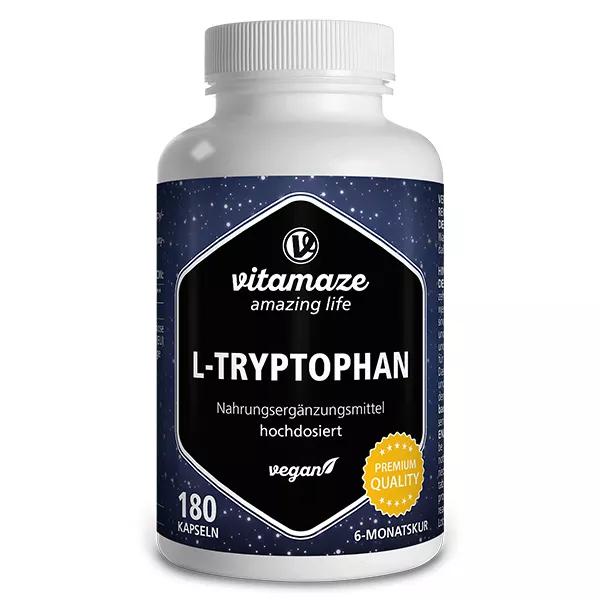 Vitamaze L-Tryptophane 500mg 180 capsules