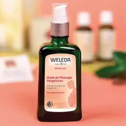 Weleda Maternité Huile de Massage Vergetures Lot de 2 x 100ml