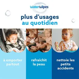 WaterWipes Lingettes Pures 28 unités