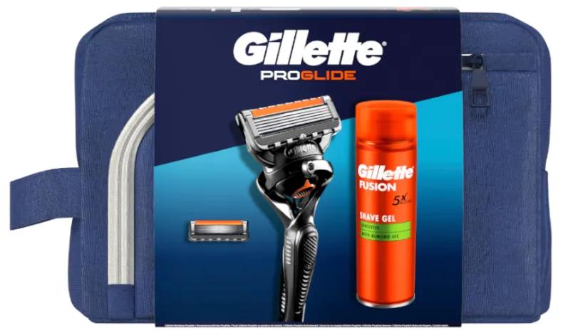 Gillette ProGlide Razor+ 1 Navulling + Fusion5 Ultra Sensitive Scheergel 200 ml