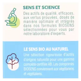 Biosens Vitamine C et Magnésium Bio 24 comprimés