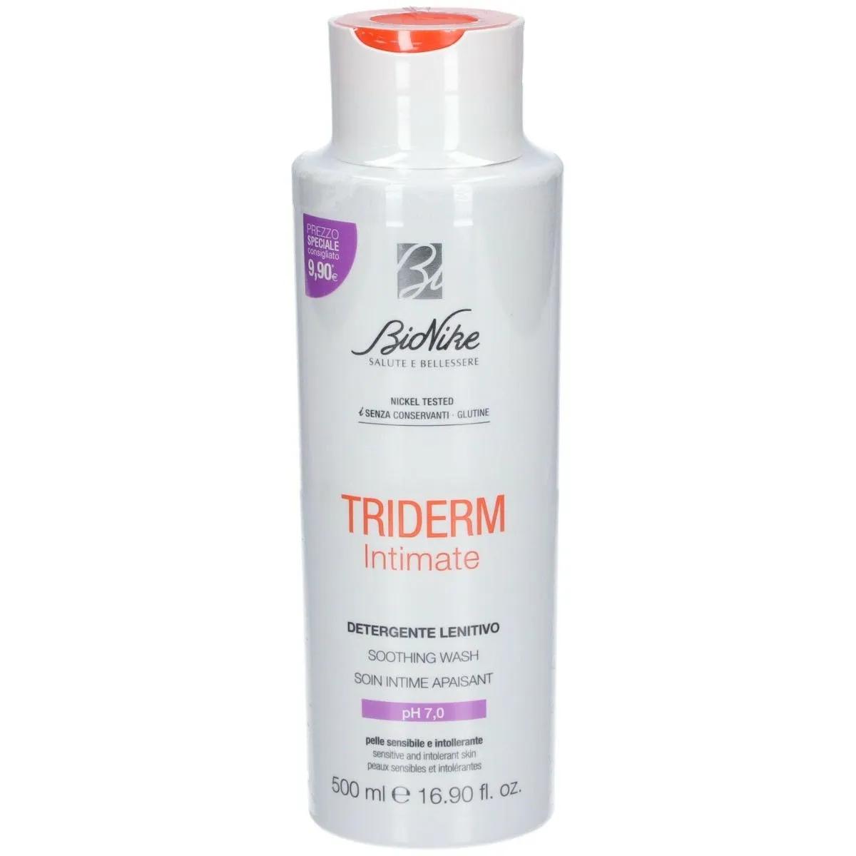 Bionike Triderm Intimate Detergente Intimo pH 7.0 Lenitivo PROMO 500 ml