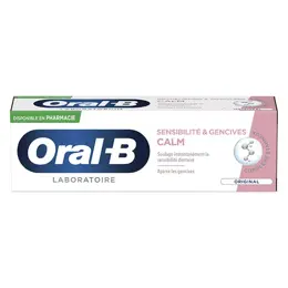 Oral-B Laboratoire Dentifrice Calm Original Sensibilité & Gencives 75ml