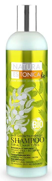 Natura Estonica Shampooing Miracle Croissance des Cheveux 400 ml