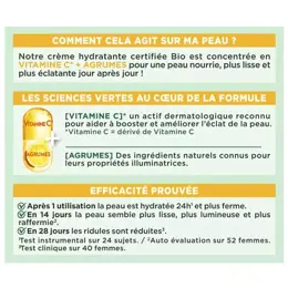 Garnier Bio Crème Hydratante Éclat Quotidien Vitamine C Bio 50ml