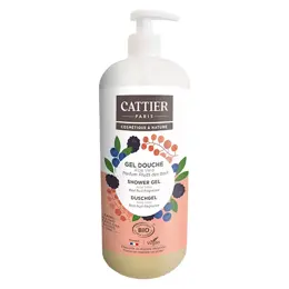 Cattier Gel Douche Fruits des Bois Bio 1L