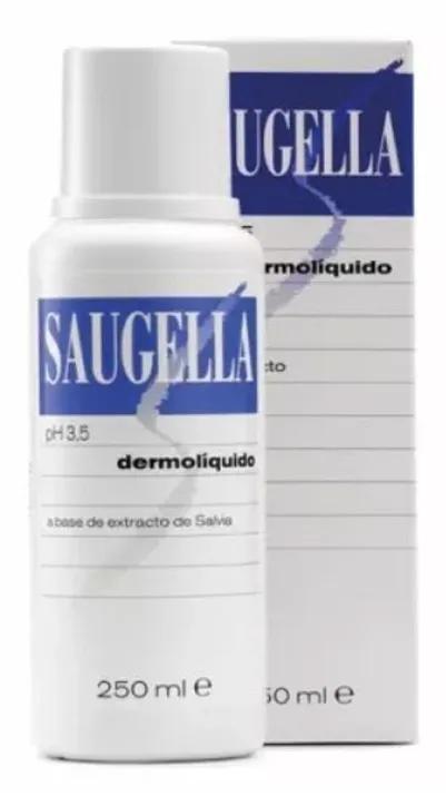 Saugella Dermoliquid Blauw 250 ml