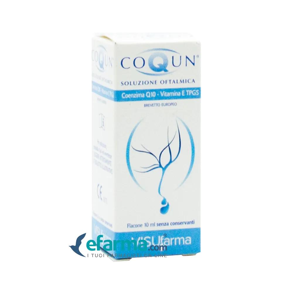 Coqun Soluzione Oftalmica Sterile Con Coenzima Q10 e Vitamina E 10 ml