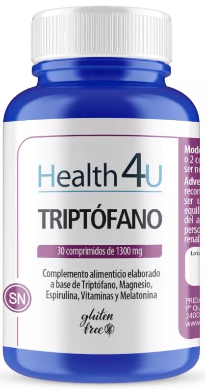 H4U Triptófano 1300 mg 30 Comprimidos