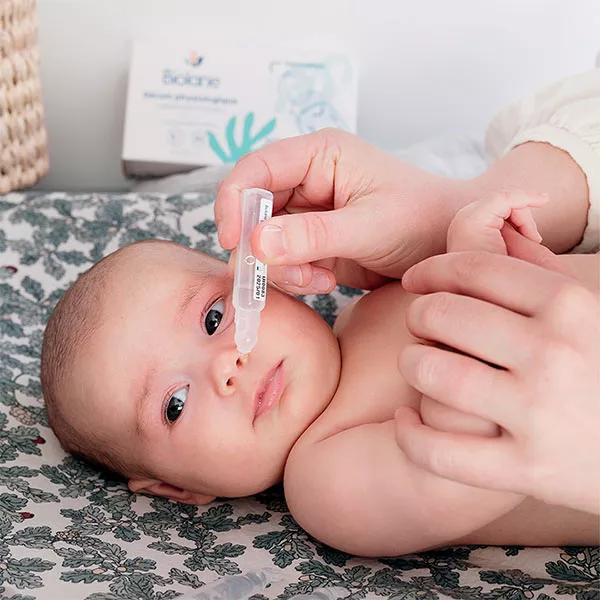 Sérum Physiologique Biolane Lot X3 - 90 Unidoses - Nettoyage Nez Et Yeux Bébé - Fabriqué En France