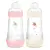 Mam Biberon Esac Classique 260Ml Bonbon + Coton Tétine Débit 2 2 x 260ml