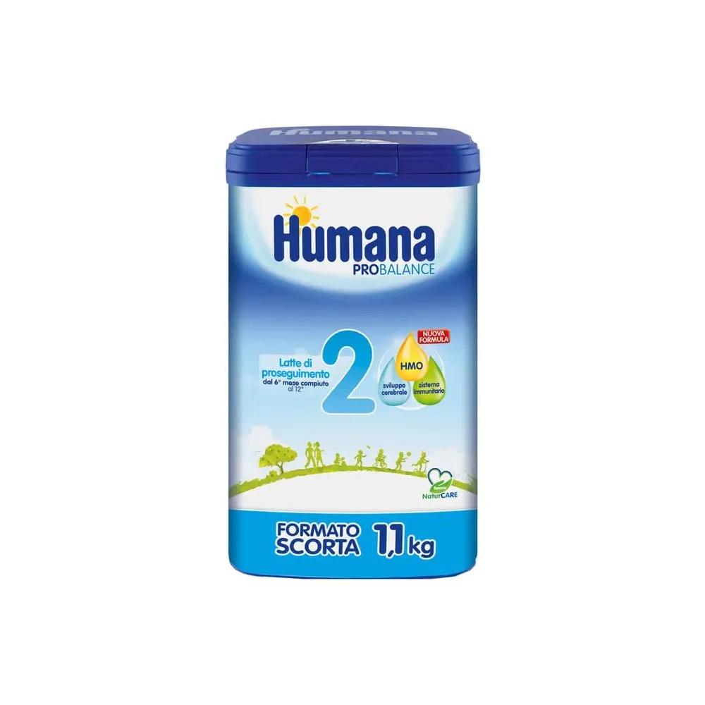 Humana 2 Probalance Latte di Proseguimento Polvere Dal 6° Mese Al 12° 1100 g