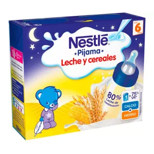 Nestlé Papilla Líquida 8 Cereales +6m 2x250 ml