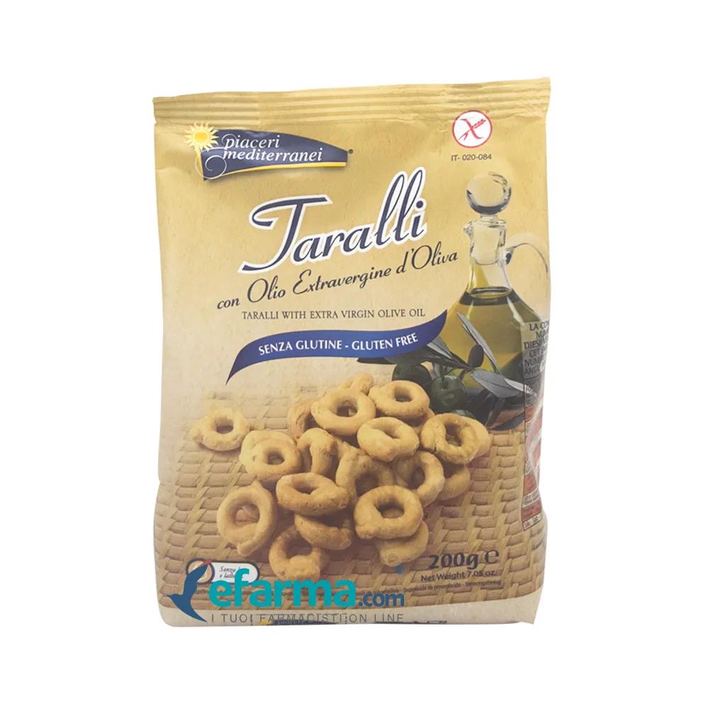 Piaceri Mediterranei Taralli Con Olio Extravergine Di Oliva Senza Glutine 200 g