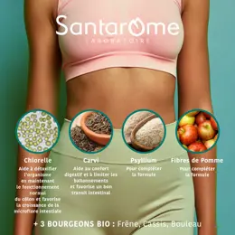 Santarome - Dépur Côlon - Détox et confort digestif - 30 comprimés