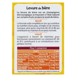 Juvamine Beauté Vitalité Levure de Bière 50 comprimés