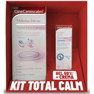 Gine-Canestén GineCanescalm Pack Higiene y Cuidado Contra la Irritación