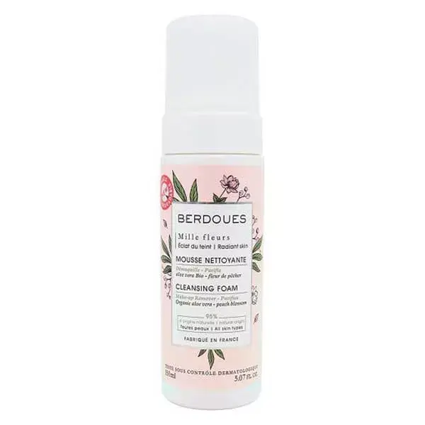 Berdoues Mille Fleurs Visage Mousse Nettoyante 150ml