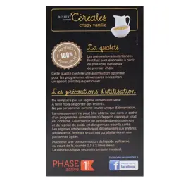 Protifast Dessert Hyperprotéiné Céréales Crispy Vanille 7 Sachets