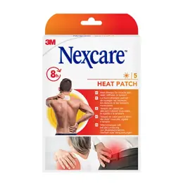 Nexcare 3M Heat Patch Chauffant 9,5 x 13cm 5 unités