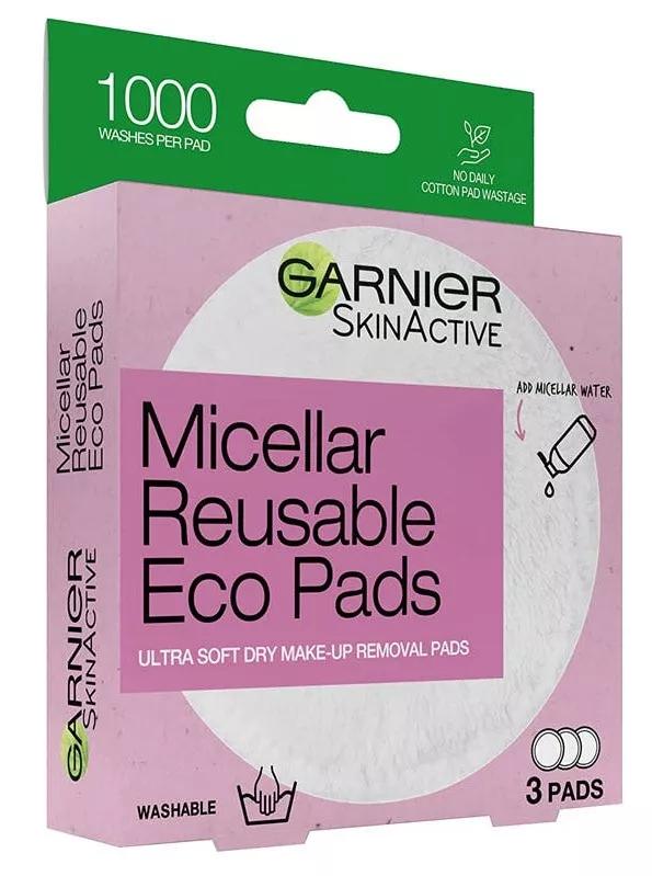 Imagen de Garnier Discos Desmaquillantes Suaves Reutilizables 3 uds