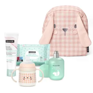 Suavinex Pink Rabbit Nursery Backpack for Babies 4 Products