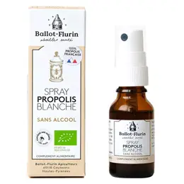 Ballot-Flurin Hygiène et Soins Spray Propolis Blanche Sans Alcool Bio 15ml