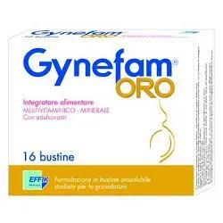 Gynefam Oro Integratore Vitamine Minerali Arancia 16 Bustine