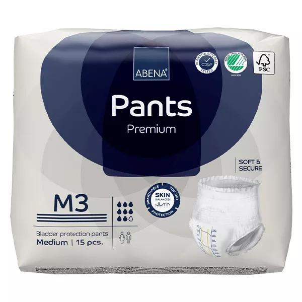 Abena Frantex Pants Premium Mutanda AssorbenteTaglia M3 15 unità