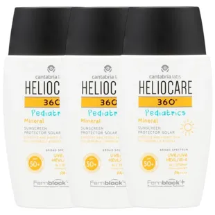 Heliocare 360 Pediatrics Mineral SPF50+ 3x50 ml