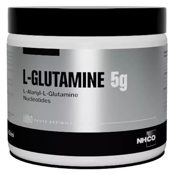 NHCO Acide Aminé L-Glutamine 5g Haut Dosage Poudre 195 grammes