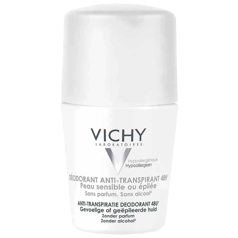 Vichy Deodorante Anti-Traspirante 48H Pelle Sensibile o Depilata 50 ml