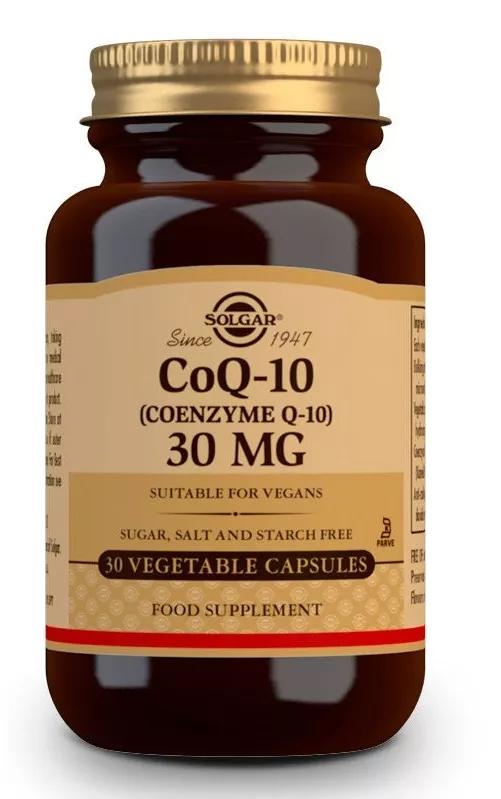 Solgar Coenzima Q10 30 mg 30 Cápsulas Vegetales