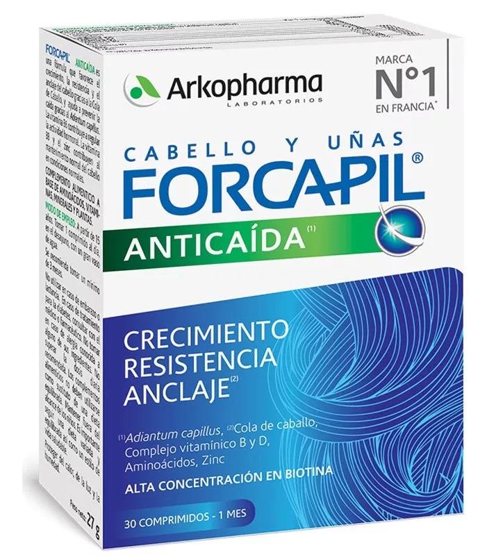 Arkopharma Forcapil Anti-Caída de Cabelo 30 Cápsulas